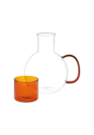 Madame Coco Vannes Borosilikat Cam Sürahi - 1400ml - Kulplu Surh0000000003sürahi-şeffaf