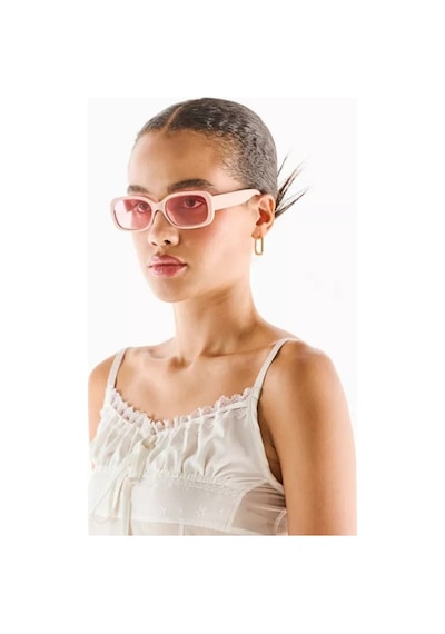 Okkia Chiara Toz Pembe Unisex Güneş Gözlüğü Pembe Gradyan