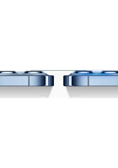 Apple Uyumlu iPhone 13 Pro Kamera Lens Koruyucu Çerçeveli Koruyucu Cl 03