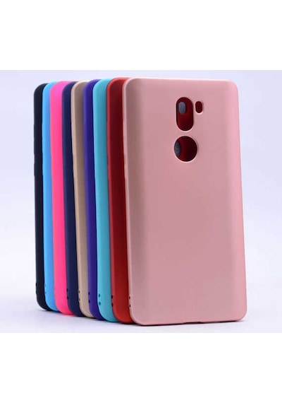 Xiaomi Mi 5s Plus Kılıf Zore Premier Silikon Kapak Rose Gold