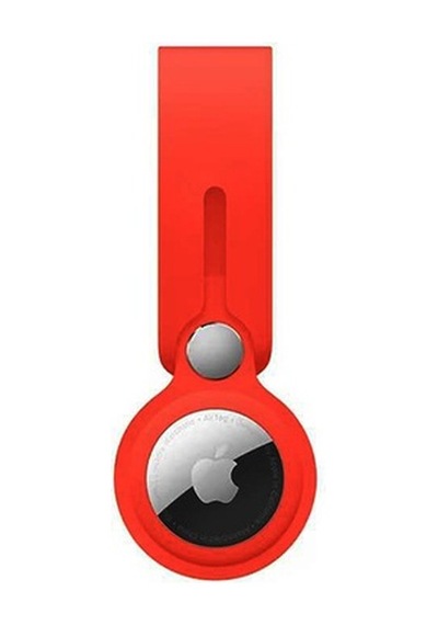 Ally Apple Uyumlu AirTag Için Asma Halkalı Anahtarlık Silikon Kılıf