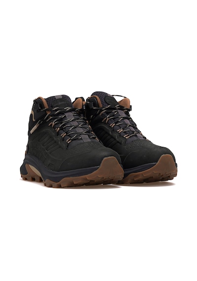 Merrell Moab Speed 2 Ltr Mıd Wp Erkek Waterproff Vibram Taban Outdoor Bot 25k J037777 Siyah Siyah
