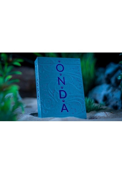 Onda V2 By Jocu Oyun İskambil Kartı - Mavi Azure