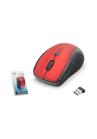 Hadron Hdx3405 1600dpi 2.4ghz Usb Kablosuz Mouse - Kırmızı-siyah Hdx3405