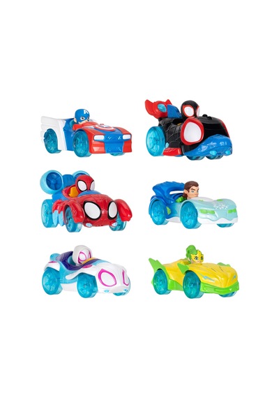 Spidey Amazing Metals Araçlar 7'li Paket Snf0386 Çok Renkli
