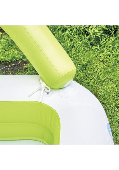 Gölgelikli Havuz 143 x 143 x 123 CM - 240 Litre Çok Renkli
