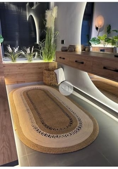Ayrex Home Turko Jüt, Hasır, Kilim, Paspas, Yolluk, Jüt Halı, Jüt Paspas, Dekoratif Kilim, Bohem Tarzı Kilim, Kili Diğer
