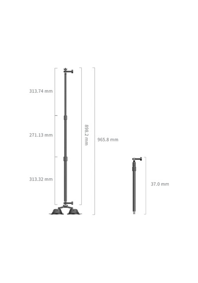 Smallrig 4380 Araç Çekim Vantuz Kiti