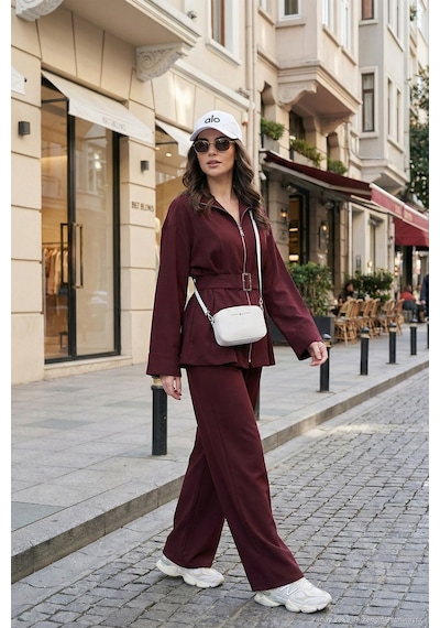 Lela Bayan Takım 6928879 Bordo Bordo