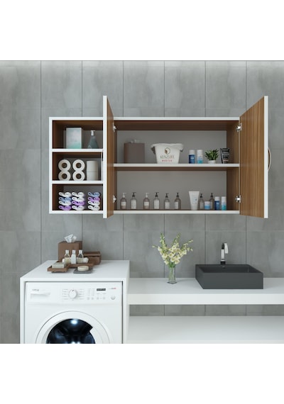 Kenzlife hazır mutfak castus22 cvz 060*120*22 mutfak banyo dolabı kapaklı raflı