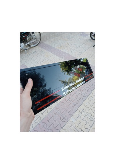 Pleksi Plakalık Takım 2 Ad. - App Ve Normal Plaka İçin Alt Üst Pleksi Plakalık - Tüm Araçlara Uyumlu - 576239869