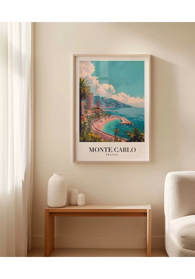 Çerçevesiz Poster Lüks Ve Akdeniz'in Buluştuğu Yer