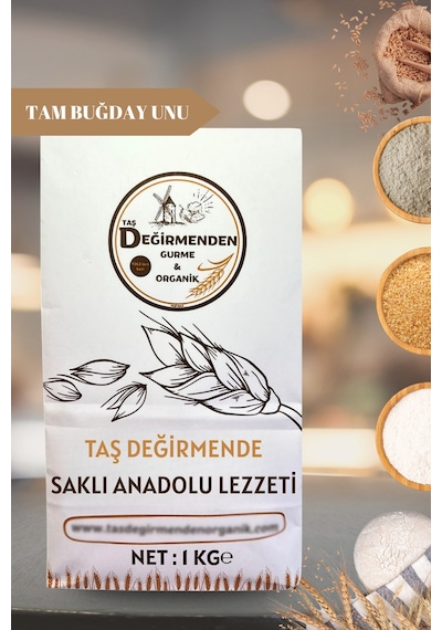 Tam Buğday Unu - 1 Kilo
