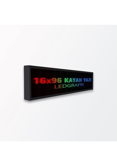 Ledgrafik 16x96 Rgb Kayanyazı Çift Taraflı