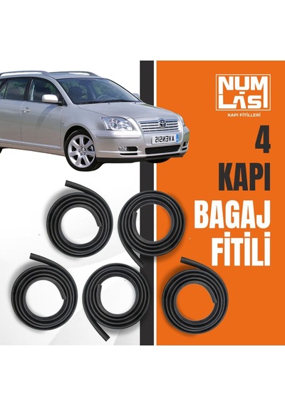 Toyota Avensis Station Wagon 2003-2009 4 Kapı + Bagaj Fitili-a Kalite-numlas-nm5638