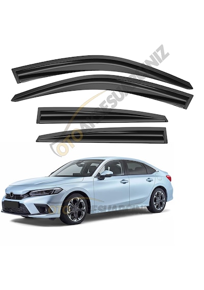 Cam Rüzgarlığı Fermeq Mugen Honda Civic 2021- 4lü