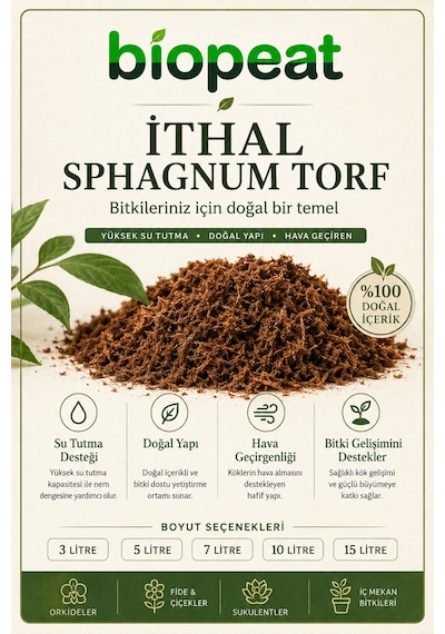 Profesyonel Orkide Harcı Seti 1 L Çam Kabuğu 1 L Cocohusk 1 L Sphagnum Torf 1 L Perlit 1 L Kil Bilyesi 1000