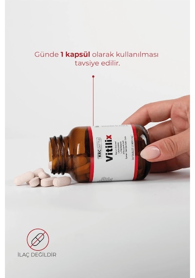 Krc Derma Vitilix Takviye Edici Gıda 30 Tablet