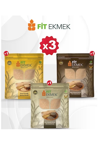 Fit Chia , Keten Ve Arpa Lavaş Ekmeği 300gr