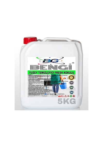 Yüzey Temizleyici Fresh Kokulu 5kg Tekli