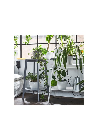 Ikea Alpvide Çiçeklik 71 Cm Gri