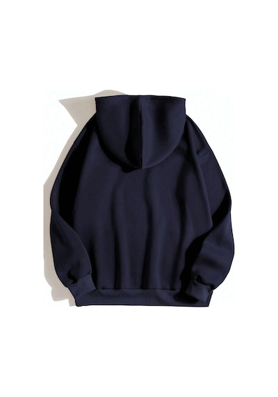 San Francisco Baskılı Oversize Sweatshirt Lacivert