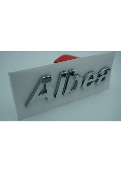 Fiat Albea Bagaj Yazı Logo Amblem 3M 3D