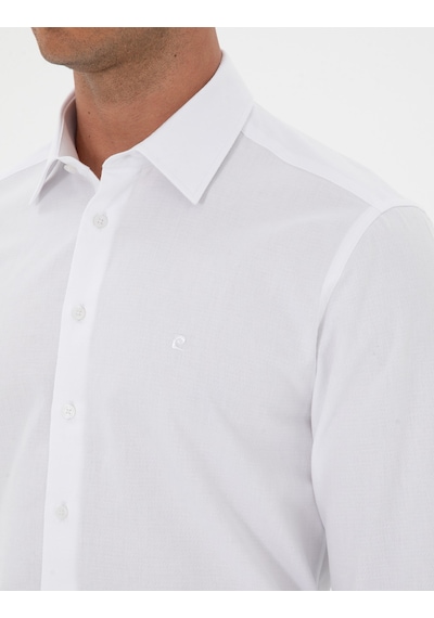 Pierre Cardin Erkek Beyaz Gömlek Desenli 50312330-vr013 Beyaz