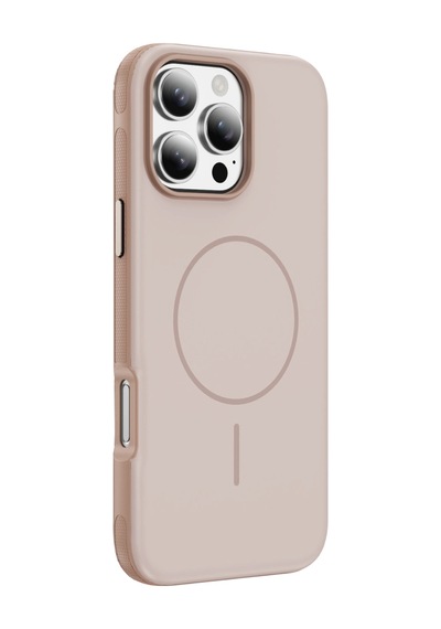 Joko Apple iPhone Uyumlu,  16 Pro Max Neksa Magsafe Kapak - Rose