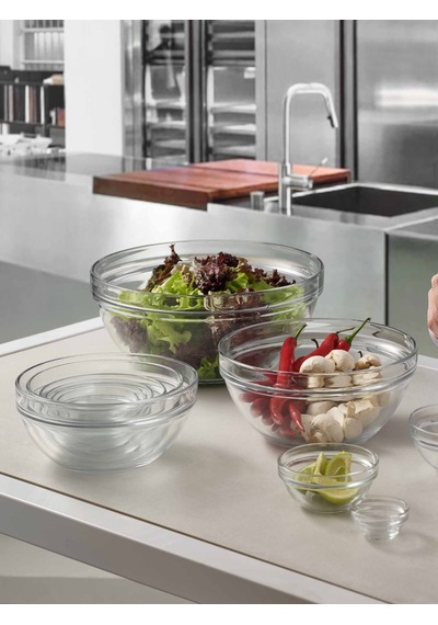 Pasabahce 4'lü Chef's Kase 1.7 L - 1 Adet Şeffaf