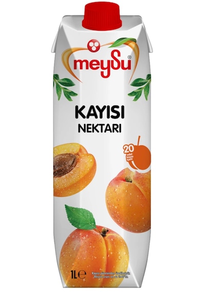 Meysu Kayısı Nektarı 1 Lt X 6 Adet