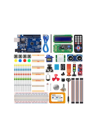 Arduino 193 Parça Süper Başlangıç Seti - Malzeme Kutulu