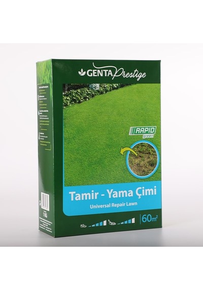 Genta Prestige Tamir Yama Çim Tohumu 1 Kg Sku: Zeus8690010005052