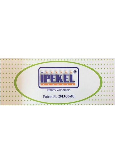 İpekel 155 Duvar Tipi Plastik Ecza Dolabı Beyaz 11 x 29 x 45 CM Beyaz