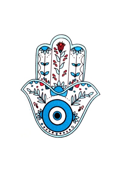 The Sticker Story Nazar Boncuğu Tss0756 Kişileştirme Stickerı - 2 Adet