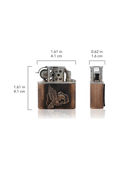 Zekupp Joker Çakmak - Zippo Kartal Tasarımlı Çakmak N11.3505