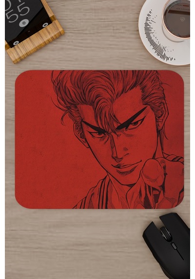 Slam Dunk Anime V3 - 22x18 Gaming Kauçuk Kaymaz Taban Mouse Pad Fare Altlığı