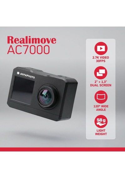 Agfaphoto Kodak Realimove Ac7000 Video Kamera