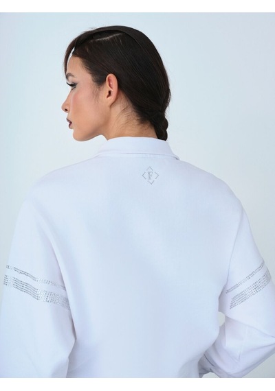 LOFT Oversize Kadın Sweatshirt Lf2037231 Q1.v1 Beyaz