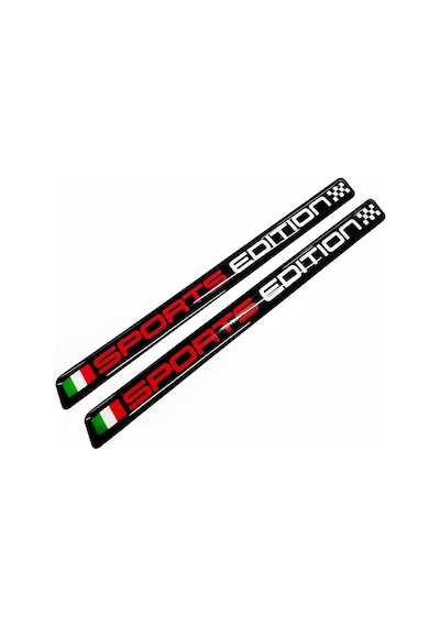 Sports Edition 3d İtalya Damalı Sticker