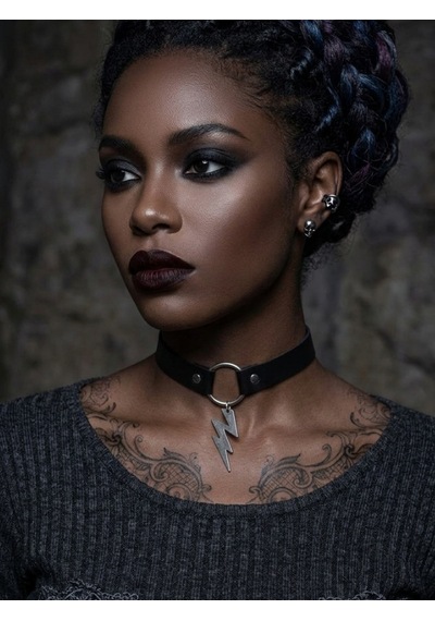 Deri Choker Yıldırım Kolye Punk Gotik Boyunluk Kadın Rock Stil Kolye Ayarlanabilir Siyah Choker Trendy Takı Çok Renkli Deri Choker Yıldırım Kolye Punk Gotik Boyunluk Kadın Rock Stil Kolye Ayarlanabilir Siyah Choker Trendy Takı Çok Renkli