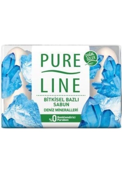 Pure Bitkisel Bazlı Sabun Deniz Mineralleri 70 Gr 4'lü Diğer