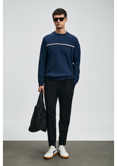 Lufian Erkek Cosmo Sweatshirt 112030181 Lacivert Lacivert