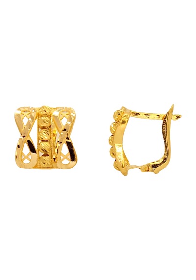 Cigold Taşsız Küpe 22 Ayar Altın 4.09 Gr OA-C1TB01028030