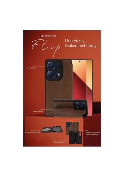 Samsung Galaxy Uyumlu  S25 Edge Flip Cover - Siyah