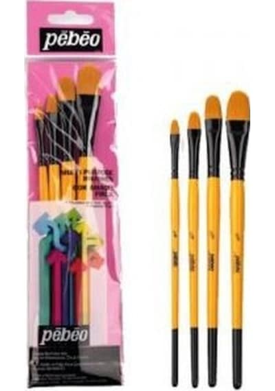 Pebeo Fırça Seti 4 Lü Set-11