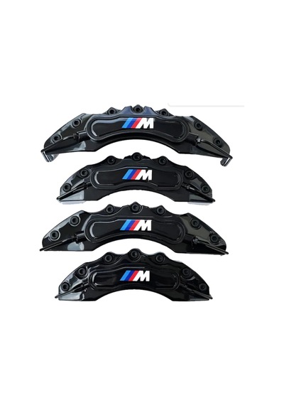 Bmw M Logolu Siyah Kaliper Kapağı 4 Parça