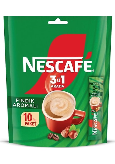 3u1arada Fındık Aromalı 10 Lu Kahve Diğer