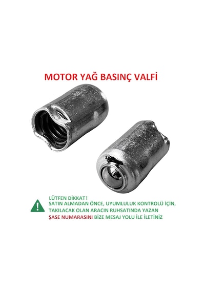 Nissan Primera P10 Kasa Motor Yağ Basınç Valfi 2.0 Nissan Marka