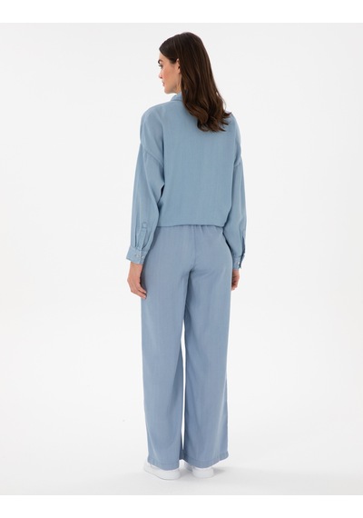 Pierre Cardin Kadın Mavi Pantolon Jean 50306767-vr036